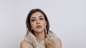 Kajal Aggarwal, Indian actress, South Indian, 2021, 4K wallpaper