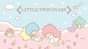 Kiki and Lala, Sleeping, Little Twin Stars, Cartoon, Sanrio, 4K wallpaper