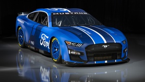 Ford Mustang, NASCAR Race Car, 2021, 4K wallpaper