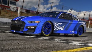 Ford Mustang, NASCAR Race Car, 2021, 4K wallpaper
