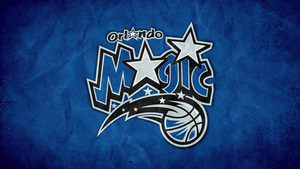 Orlando Magic, Blue background, Basketball team, NBA, 4K wallpaper