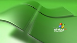 Windows XP, Logo, Microsoft Windows, Stock, Green background, 4K wallpaper