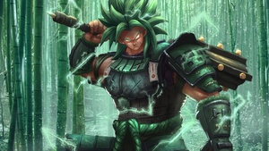 Broly, Samurai, Artwork, Dragon Ball Z, 4K wallpaper