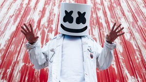 Marshmello, American DJ, Mask, 4K wallpaper