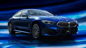 BMW 8 Series Gran Coupé, Blue, Collector’s Edition, 2021, 4K wallpaper