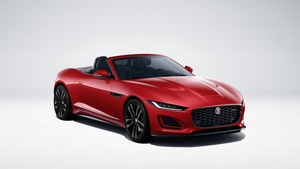 2021, White background, Red cars, 4K wallpaper