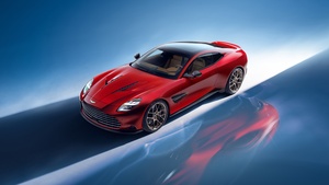 Aston Martin Vanquish, Red cars, 4K wallpaper