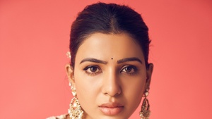 Samantha, Poster, Indian actress, South Actress, Portrait, 4K wallpaper