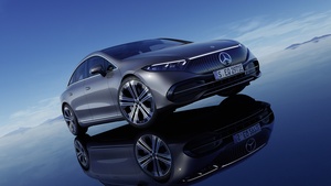 Mercedes-Benz EQS 450+, 2021, Electric cars, 4K wallpaper
