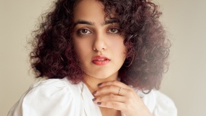 Nithya Menen, Indian actress, Portrait, Beautiful actress, 4K wallpaper