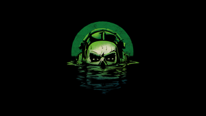 AMOLED, Black background, Artwork, 4K wallpaper