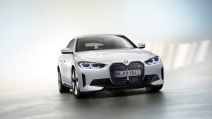 BMW i4, Electric cars, 2022, 4K wallpaper