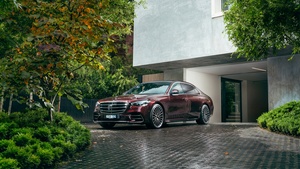 Mercedes-Benz S 450 4MATIC AMG Line, Luxury Sedan, 2021, 4K wallpaper