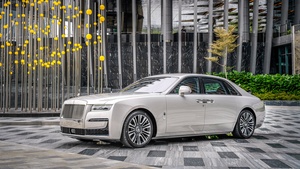 Rolls-Royce Ghost EWB, 2021, 4K wallpaper