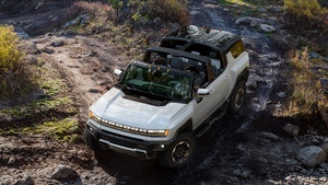 GMC Hummer EV, Off-Road SUV, Electric SUV, 2024, 4K wallpaper