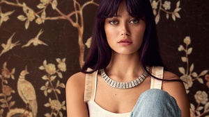 Ella Purnell, English actress, Vanity Fair, 4K wallpaper