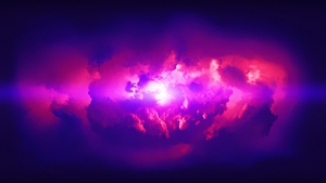 Pink clouds, Sun, iMac Pro, Stock, 4K wallpaper
