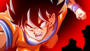 Kaio-ken, Goku, Dragon Ball Z, 4K wallpaper