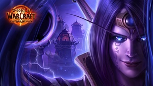 World of Warcraft: The War Within, 2024 Games, Game Art, Purple background, Voidweaver, 4K wallpaper