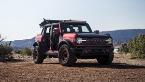 Ford Bronco 4-door Outer Banks, 2021, 4K wallpaper