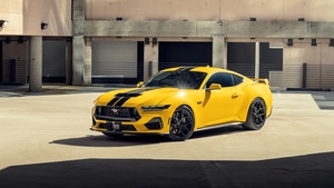 Yellow, Ford Mustang, Yellow cars, 4K wallpaper