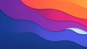 macOS Big Sur, Colorful, Waves, 4K wallpaper