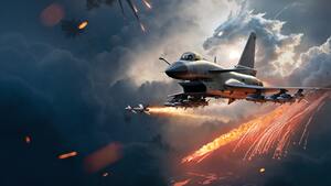 Fighter jet, Jet fighter, Stealth, Aviation, 4K wallpaper