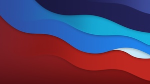 Waves, macOS Big Sur, Colorful, Dark, 4K wallpaper