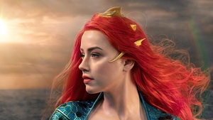 Mera, Amber Heard, Aquaman, DC Comics, 4K wallpaper