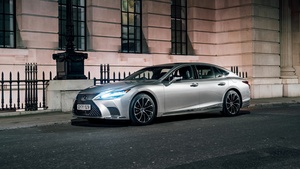 Lexus LS 500h, 2021, 4K wallpaper