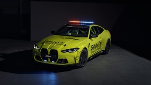 BMW M4 Competition, MotoGP Safety Car, 2021, Dark background, 4K wallpaper