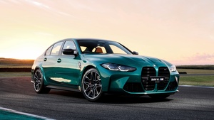 BMW M3 Competition, 2021, Tarmac, 4K wallpaper