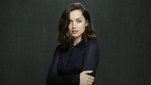 Ana de Armas, Cuban actress, Portrait, Beautiful actress, Dark background, 4K wallpaper
