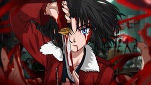 , Katana girl, 4K wallpaper