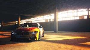 BMW M4 GT4, Sports cars, 4K wallpaper