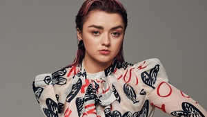 Maisie Williams, English actress, Portrait, 4K wallpaper