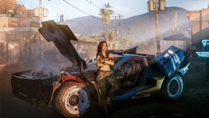 Female V, Cyberpunk 2077, PlayStation 4, Google Stadia, PlayStation 5, Xbox One, Xbox Series X and Series S, PC Games, 4K wallpaper