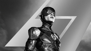 The Flash, Zack Snyders Justice League, Monochrome, Barry Allen, Ezra Miller, DC Comics, DC Superheroes, 2021 Movies, Black and White, 4K wallpaper