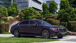 Mercedes-Benz S 450 4MATIC AMG Line, 2021, 4K wallpaper