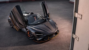 TopCar McLaren 765LT Spider Carbon Edition, 2024, Carbon Fiber, 4K wallpaper