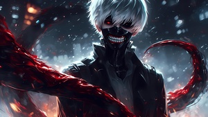 Ken Kaneki, Gothic, Tokyo Ghoul, 4K wallpaper