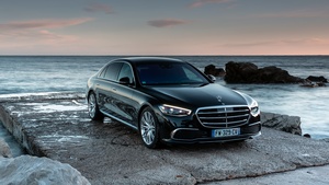 Mercedes-Benz S 400 d 4MATIC, 2021, 4K wallpaper