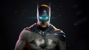 Batman, Dark background, DC Superheroes, DC Comics, 4K wallpaper