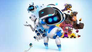 Astro Bot, Game poster, PlayStation 5, 2024 Games, 4K wallpaper