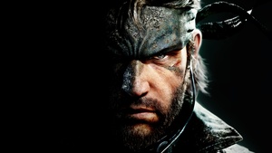Metal Gear Solid Delta: Snake Eater, Black background, 2024 Games, AMOLED, 4K wallpaper