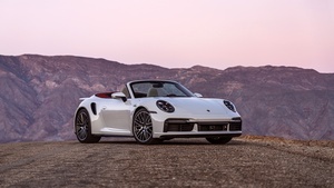 Porsche 911 Turbo Cabriolet, 2021, 4K wallpaper