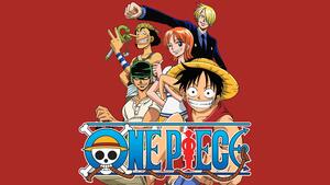 One Piece, Season 1, Poster, Character art, Orange background, 4K wallpaper