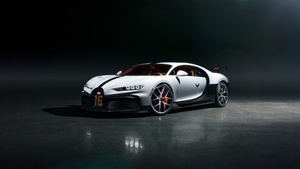 Bugatti Chiron Pur Sport, Dark background, 4K wallpaper