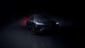 Lamborghini Urus, Dark aesthetic, Dark background, 4K wallpaper