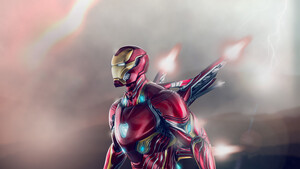 Iron Man, Avengers: Endgame, Marvel Superheroes, Marvel Comics, 4K wallpaper